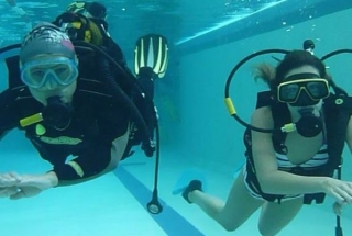  Entrenamiento de buceo 